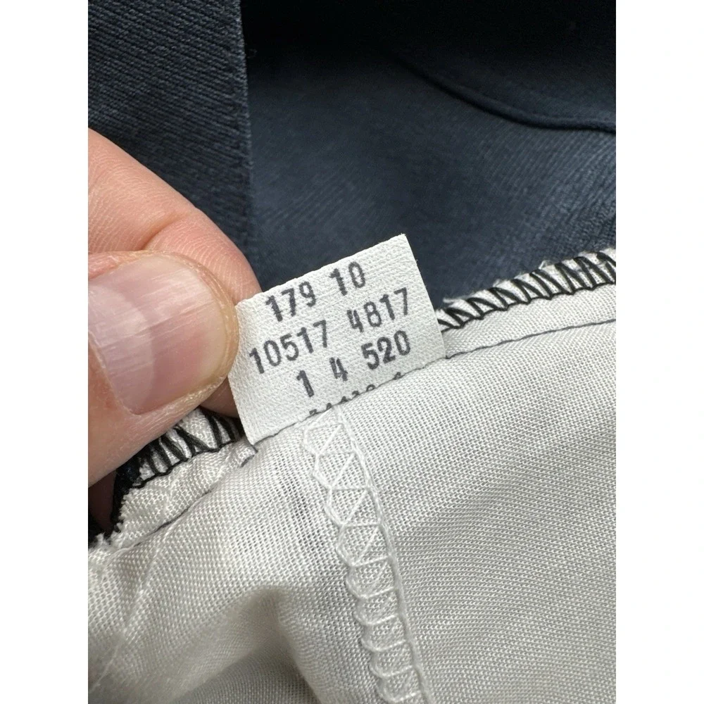 Vintage 80s Levi's 517 Sta-Prest Pants 38x33 USA Blue Polyester Bootcut